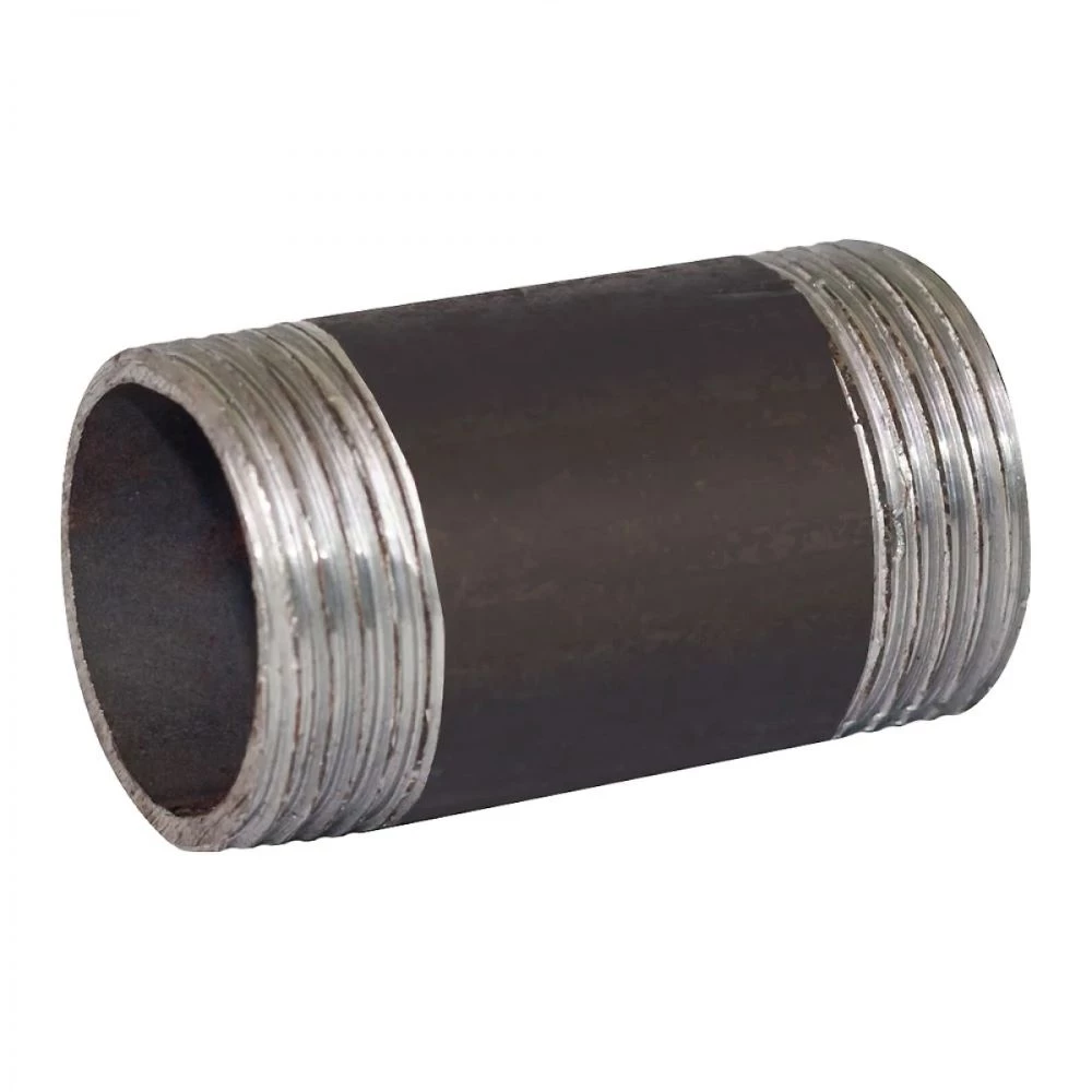 Бочонок стальной Россия 1 1/2″ Ду40 Ру16 L=80мм из труб по ГОСТ 3262-75