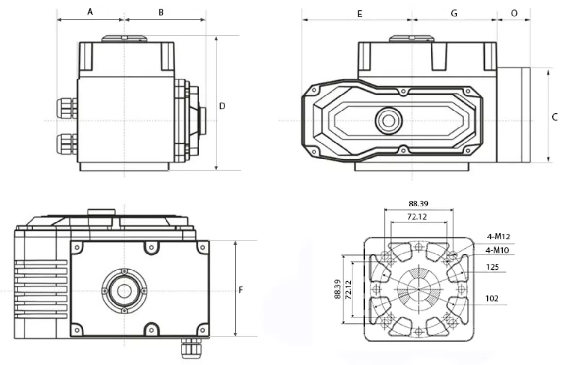 Электропривод MT-N-010EM-O1-380VAC-У1